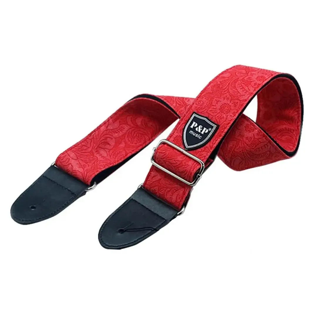 Adjustable Denim Guitar Strap For Electric Guitar