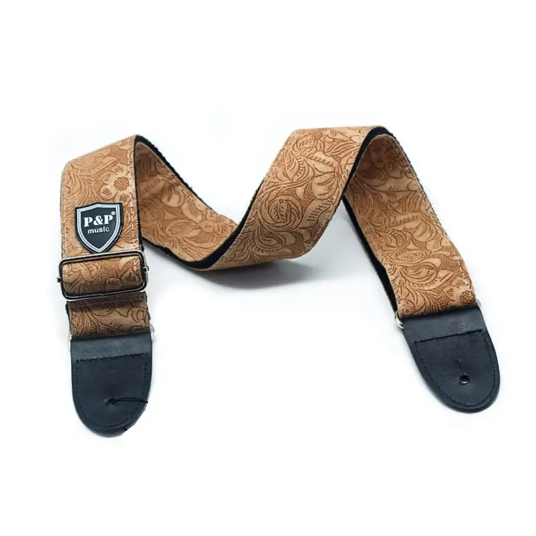 Adjustable Denim Guitar Strap For Electric Guitar