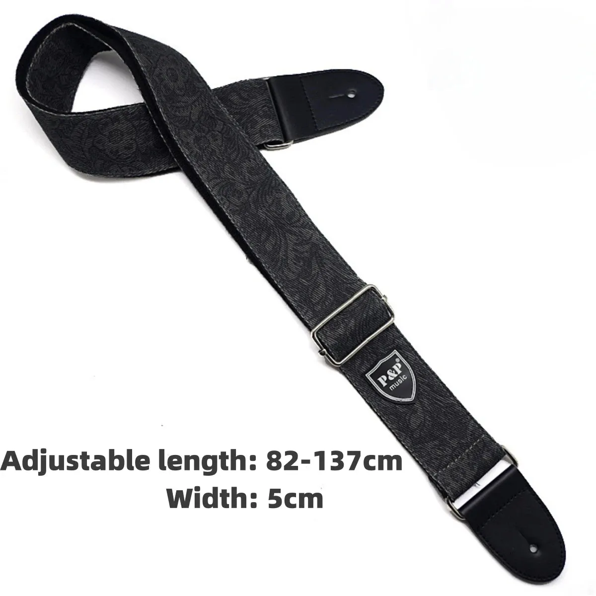 Adjustable Denim Guitar Strap For Electric Guitar