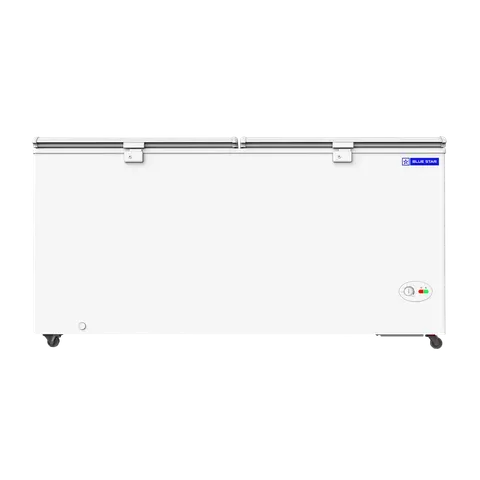 Blue Star CF5-575NEYW 575 L Double Door Convertible Deep Freezer (White, Hard Top, R290 Refrigerant, 3-Year Compressor Warranty)