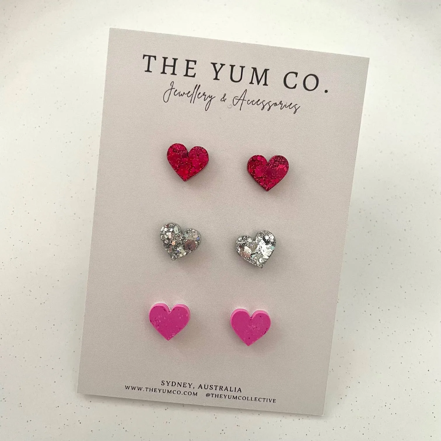 Heart Stud Pack
