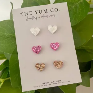 Heart Stud Pack