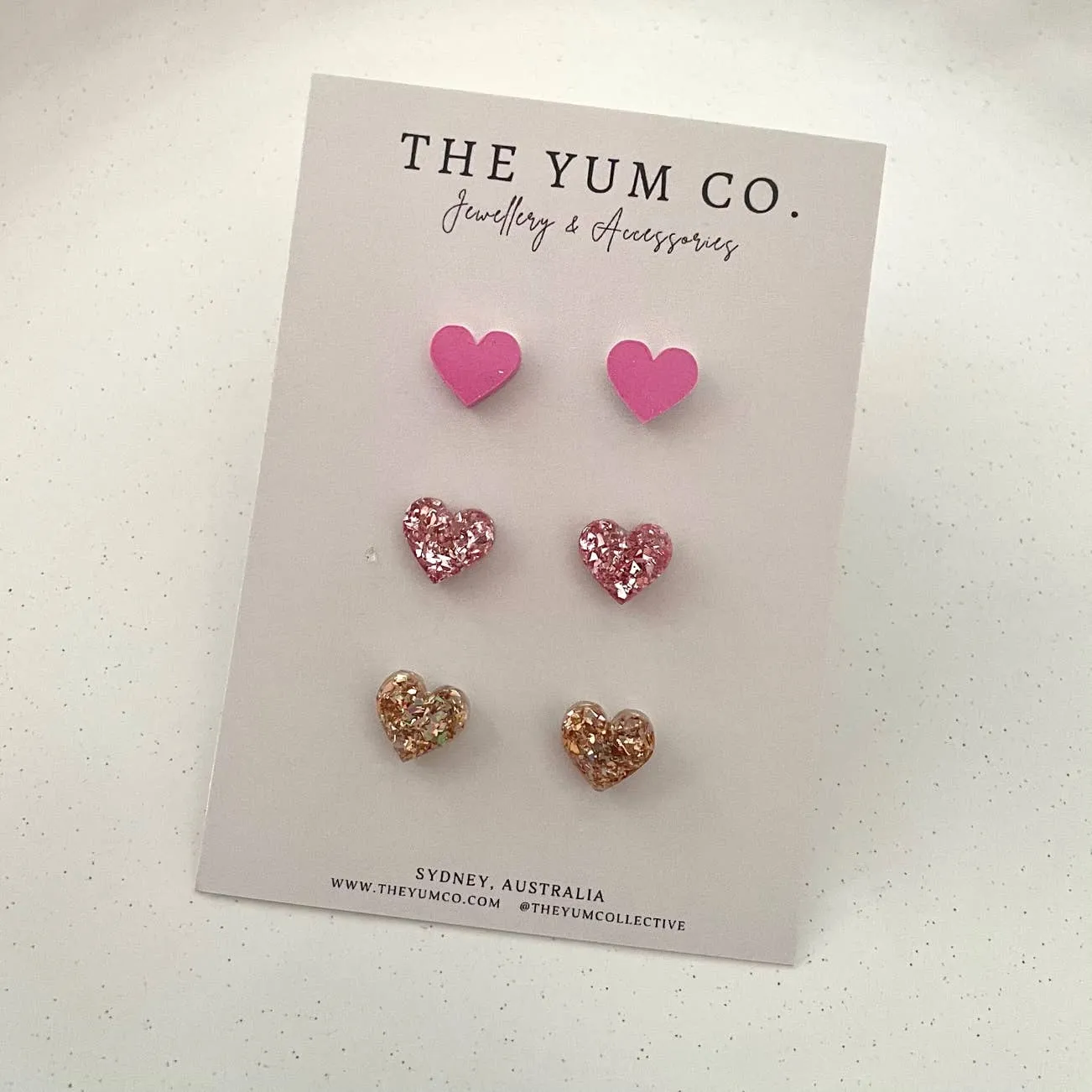 Heart Stud Pack