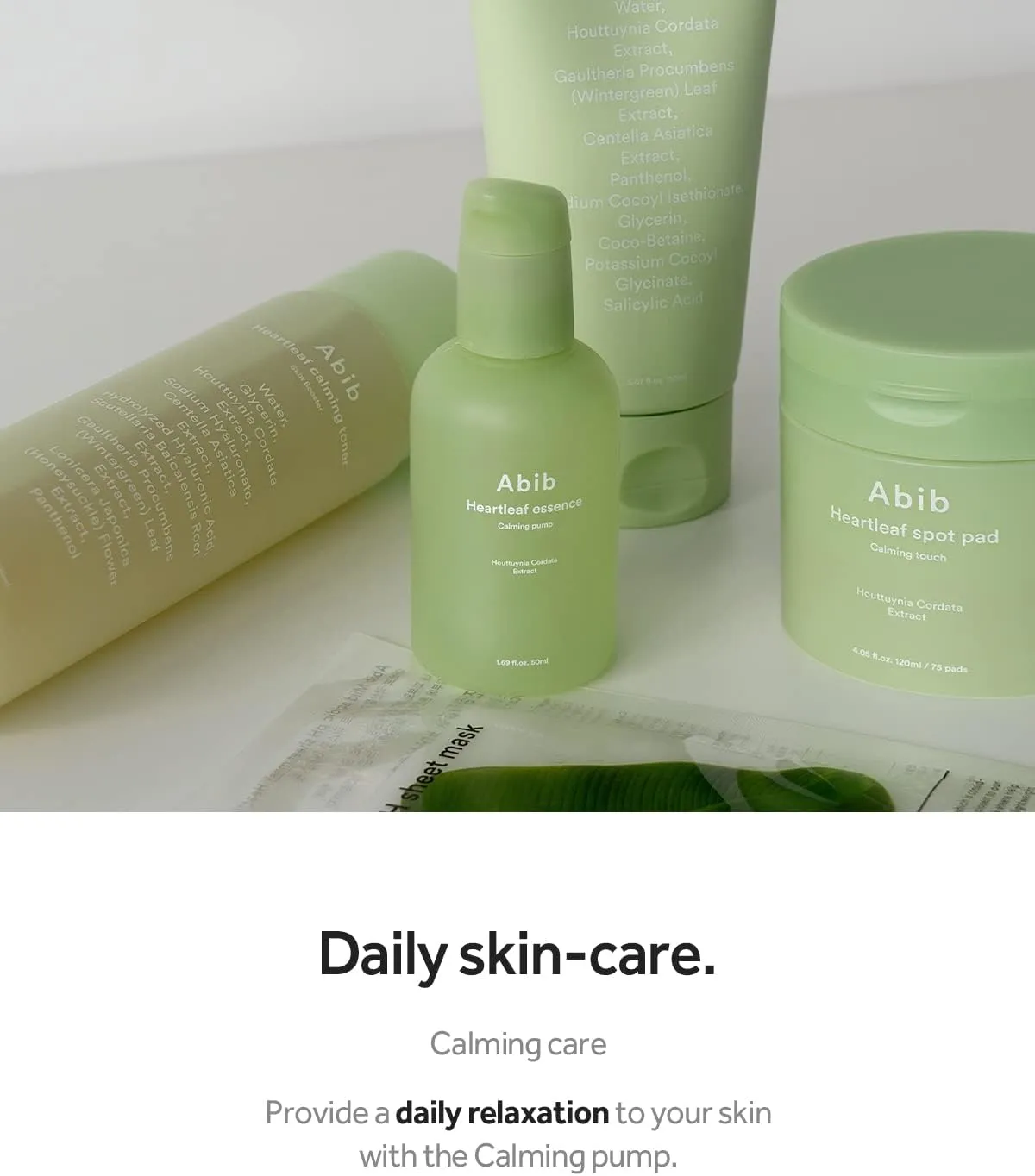 Heartleaf Essence Calming Pump 50ml