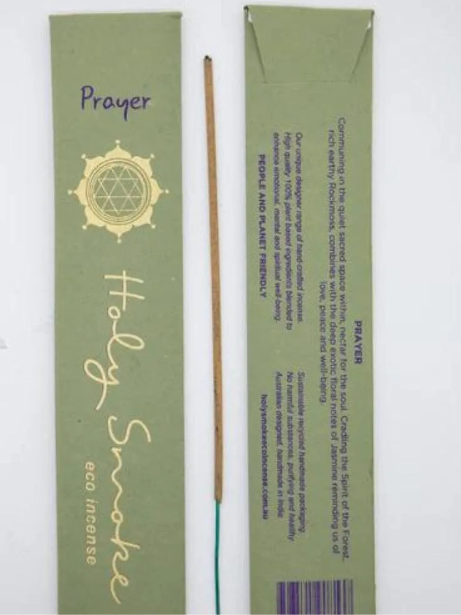 Holy Smoke Incense - Prayer - Eco-friendly / Low tox
