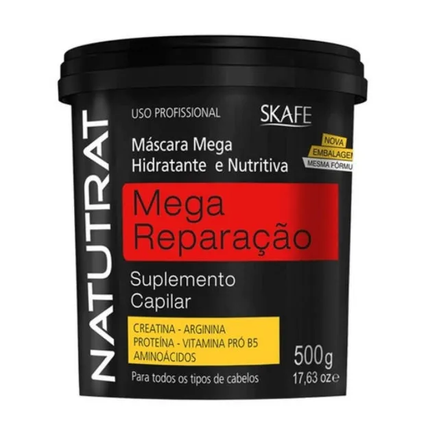 Natutrat Mega Repair Hair Supplement Hydration Nourishing Mask 500g - Skafe