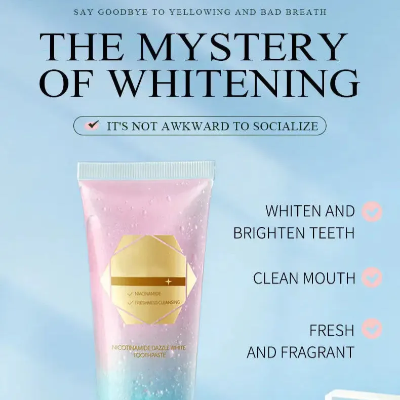 Niacinamide Whitening Toothpaste ( BUY 1 GET 1 FREE )