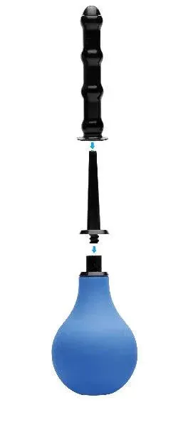 Premium One Way Valve Anal Douche Set
