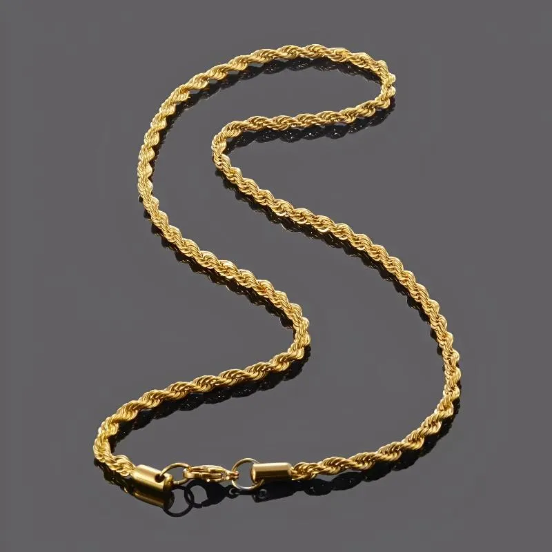 Rope Chain - 4mm Gold